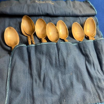 Sterling Silver Bancroft Brothers Spoons Set