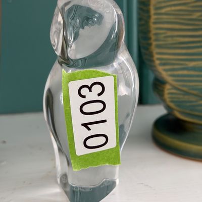 Baccarat Glass Owl