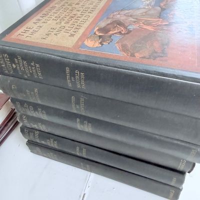 c.1920s James Fenimore Cooper Hardback Book Set
