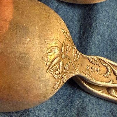 Sterling Silver Bancroft Brothers Spoons Set