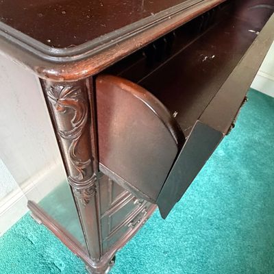 Antique Mahogany Secretary Writing Desk