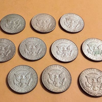 Kennedy Half Dollars Lot 40% & 90% Silver Coins