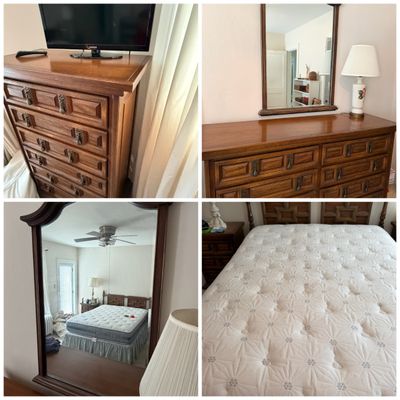 Solid United Bedroom Furniture Set