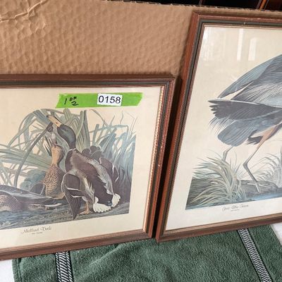 Pair of Wildlife Wall Art