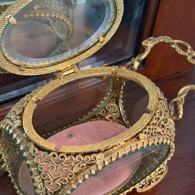 Assorted Vintage Lot - Transparent Jewelry Cases