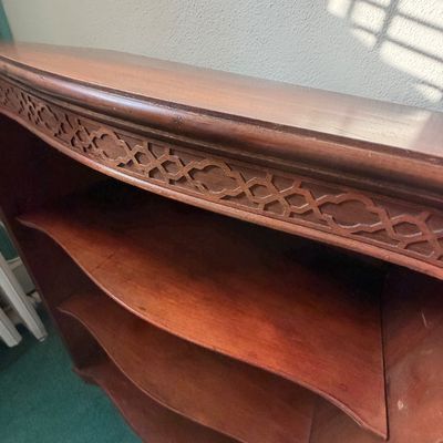 Mahogany Book Shelf