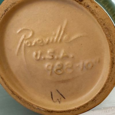 Large Roseville Pottery Urn Vase 988-10