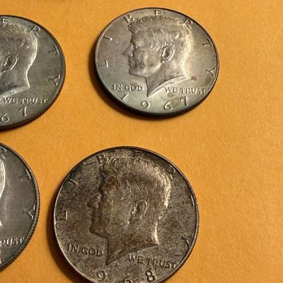 Kennedy Half Dollars Lot 40% & 90% Silver Coins