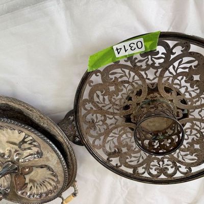 Vintage Silver Plated Serving Pieces & Trivets