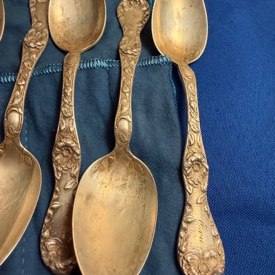 Sterling Silver Bancroft Brothers Spoons Set