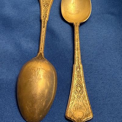 Antique Sterling Spoons Lot - Tiffany & More - 314 grams