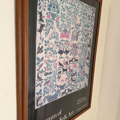 Vintage Exhibition Framed Poster- Museum of American Folk Art