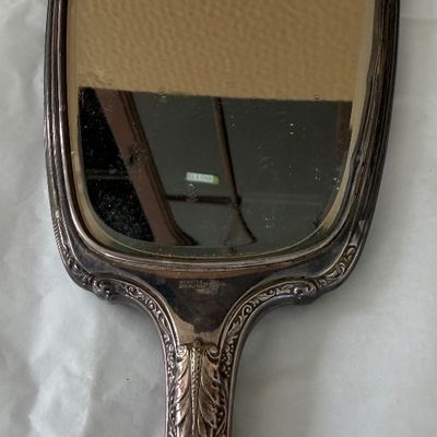 Antique Handheld Vanity Mirror