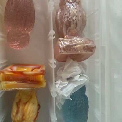 Vintage Pegenhart Glass - Wise Ole Owl Figurines