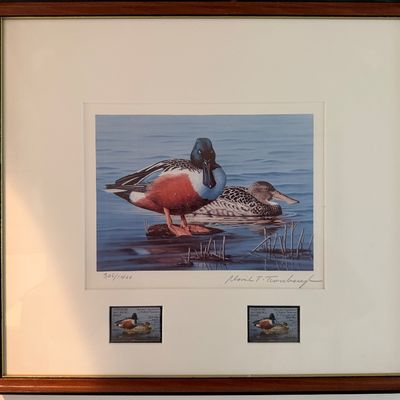 91/92 Maryland Duck Stamp Print / 3 pc framed art