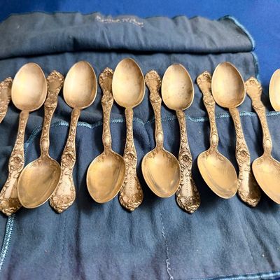 Sterling Silver Bancroft Brothers Spoons Set