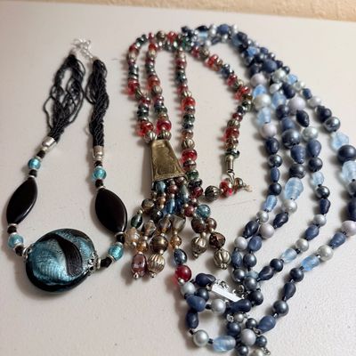 Estate Jewelry Lot - Three Necklaces
