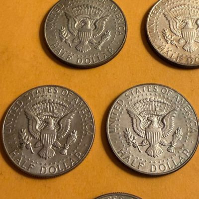 Kennedy Half Dollars Lot 40% & 90% Silver Coins