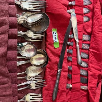 Vintage Silver Plate Flatware Lot