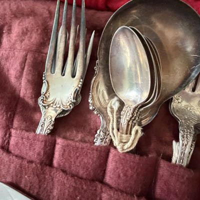 Vintage Silver Plate Flatware Lot