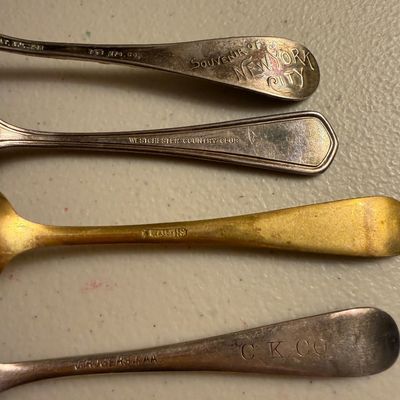 Silver & Silver Plate Spoon Collection