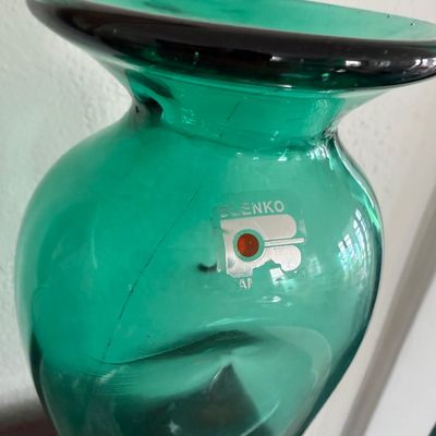TWO Blenko Glass Pieces