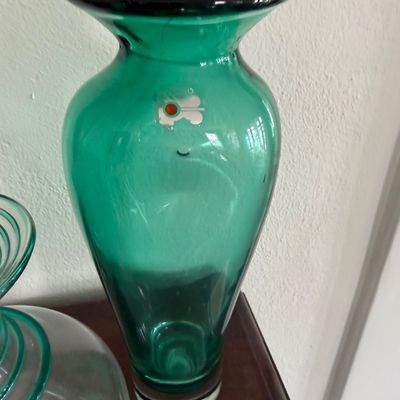 TWO Blenko Glass Pieces