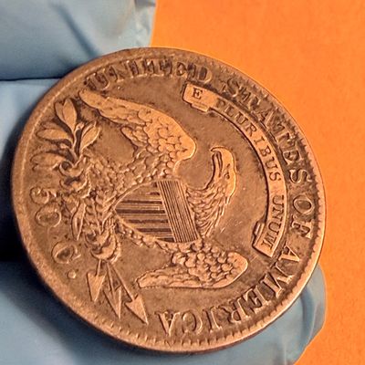 1832 Capped Bust Half Dollar