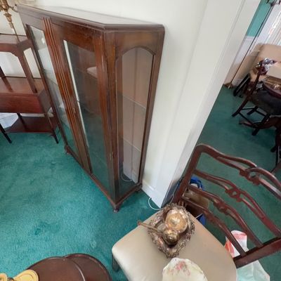 Glass Front Book Case