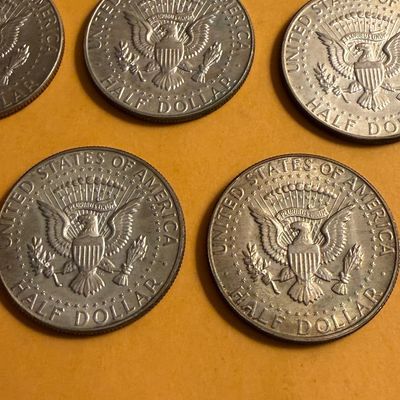 Kennedy Half Dollars Lot 40% & 90% Silver Coins