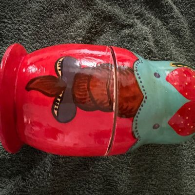 Hand Painted Russian Wooden Nesting Doll Set