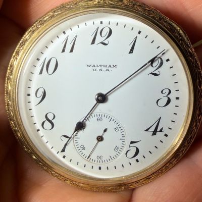 Waltham Pocket Watch w/Fob