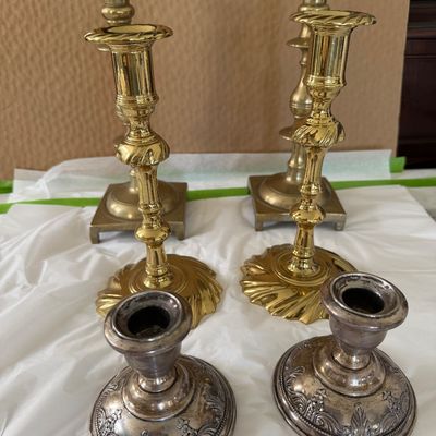 Vintage Candle/ Candlestick Holders