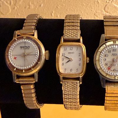 Vintage Ladies Watch Lot Girard Perregaux Certina +++