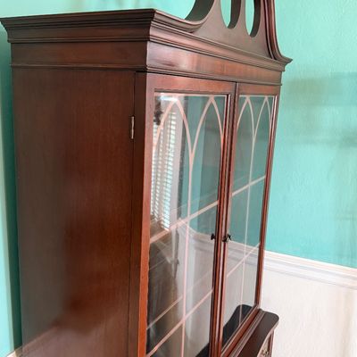 Mahogany China Cabinet