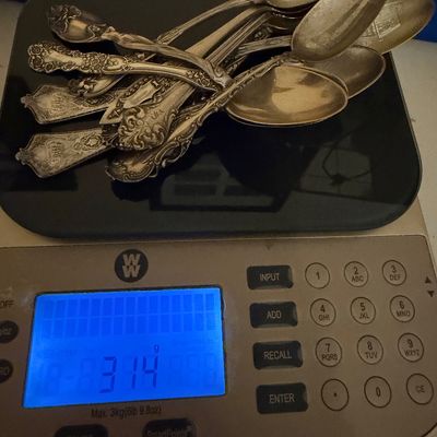 Antique Sterling Spoons Lot - Tiffany & More - 314 grams