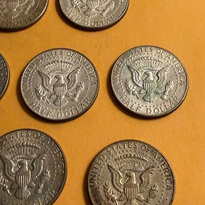 Kennedy Half Dollars Lot 40% & 90% Silver Coins