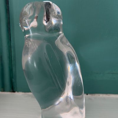 Baccarat Glass Owl