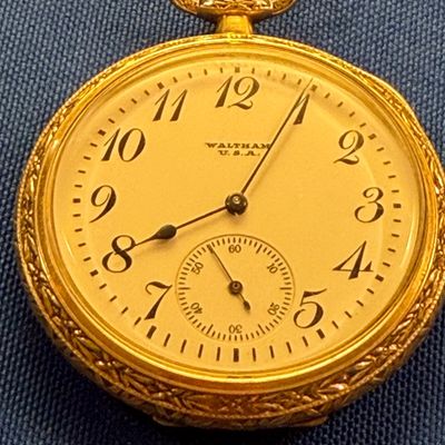 Waltham Pocket Watch w/Fob