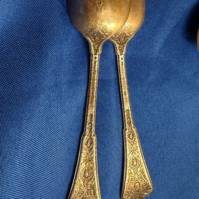 Antique Sterling Spoons Lot - Tiffany & More - 314 grams