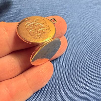14k Gold Pendant and Locket