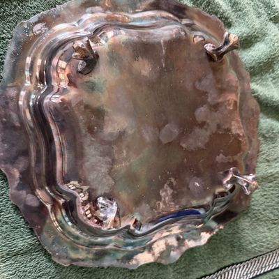 Vintage Silver Plated Lidded Serving Dish