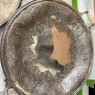 Vintage Silver Plated Serving Pieces & Trivets