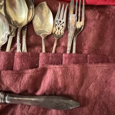 Vintage Silver Plate Flatware Lot