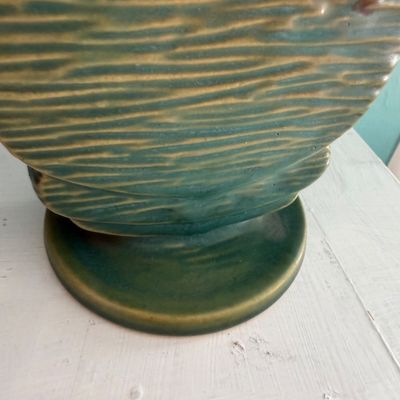 Tall Roseville Vase