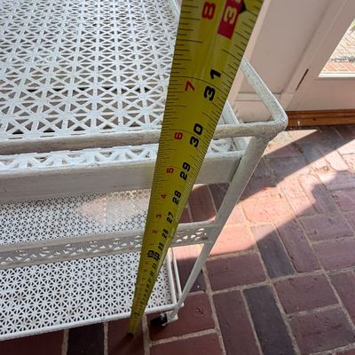 Vintage Metal Tea Cart