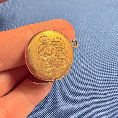 14k Gold Pendant and Locket