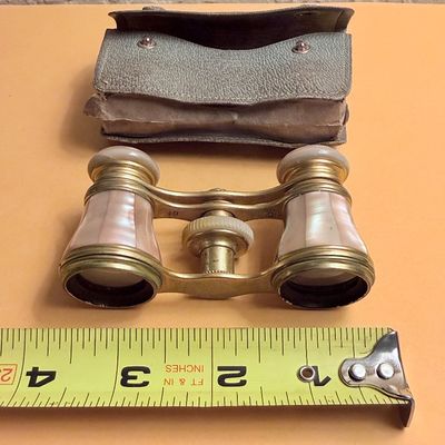 Vintage Mother of Pearl Theatre Glasses From Paris
