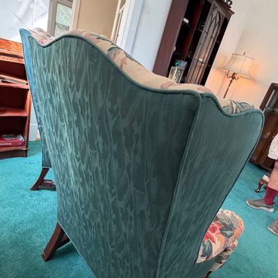 PAIR High Back Queen Anne’s Chairs