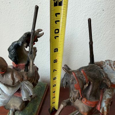 Paul Herzel Bronze Bookends